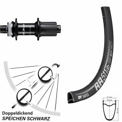 Dt-swiss 28 Zoll DT Swiss RR 511 Hinterrad Mit Shimano 105 FH-R7070