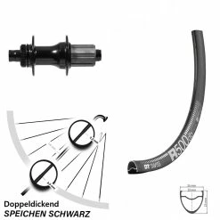 Dt-swiss Formula RXC DT Swiss R 500 Hinterrad 28 Zoll Centerlock