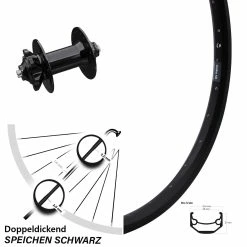 Ryde Andra 40 Scheibenbrems-Vorderrad 28-29 Zoll Mit Formula DC91-V2