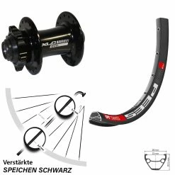 Dt-swiss DT Swiss 533 D Vorderrad 26 Zoll Mit XLC Evo Für Steckachse 15/100 Mm