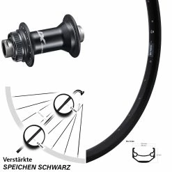 Vorderrad 29 Zoll Ryde Andra 40 Mit Shimano XT HB-M8110 Centerlock