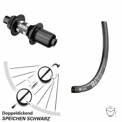 Dt-swiss 28 Zoll Hinterrad Rennrad/Gravel 470 DB 350