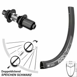 Dt-swiss Hinterrad 29 Zoll DT Swiss RR 521 DB 350 Nabe Road Für Steckachse
