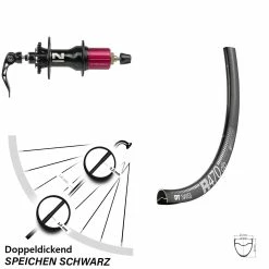 Dt-swiss 28 Zoll Gravel-Laufrad DT Swiss R 470 Mit Novatec D792SB 6-Loch Nabe