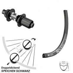 Dt-swiss 27,5 Zoll Hinterrad DT Swiss 350 Und R 500 Gravel