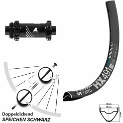 Dt-swiss 27,5 Zoll Vorderrad Formula TC-711 Boost DT Swiss HX 491 Centerlock