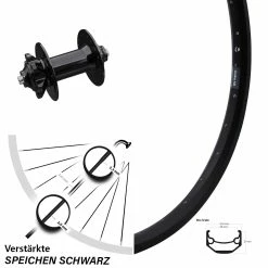 26 Zoll Vorderrad Ryde Andra 40 Disc Mit Formula DC91-V2 Nabe
