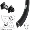 Vorderrad Disc Ryde Dutch 19 DT Swiss 350 Nabe Centerlock -für Gravelbike Verkaufsladen 8238513