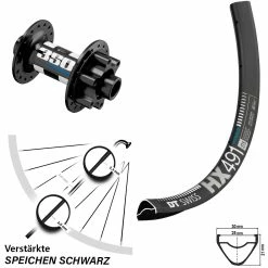 Dt-swiss 29 Zoll Vorderrad DT Swiss HX 491 Mit 350 Hybrid VR Nabe