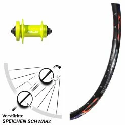 DRC Disc Vorderrad 26 Zoll Mit XLC Evo Nabe Grün