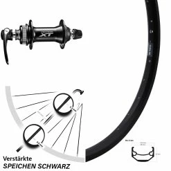 Ryde Andra 40 Disc-Vorderrad 28-29 Zoll Shimano XT Centerlock