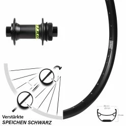 Vorderrad 26 Zoll Ryde Andra 29 Steckachse 15 Mm Formula CL-71 Syncros