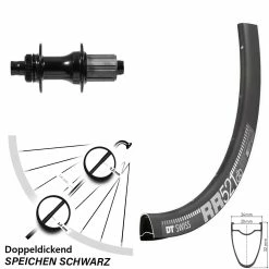 Dt-swiss 28 Zoll Hinterrad Formula RXC-142S DT Swiss RR 521 DB