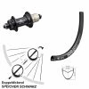 Dt-swiss DT Swiss RR 481 DB Hinterrad 28 Zoll Mit Nabe KX-G Schnellspanner Sram XD-R 12-fach