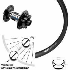 27,5 Zoll Vorderrad DT Swiss 350 Hybrid VR Ryde Andra 321
