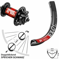 Dt-swiss Vorderrad 29 Zoll DT Swiss EX 471 Nabe 240s QR
