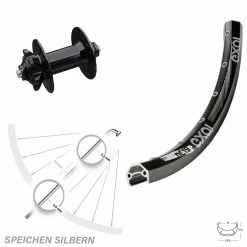 Formula DC91-V2 Exal DC 19 Vorderrad 28-29 Zoll Für Schnellspanner