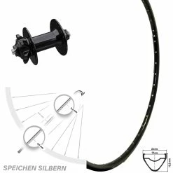 Mach1 Mach 1 ER 20 Disc-Vorderrad 28-29 Zoll Mit Formula QR Nabe