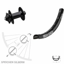 Formula DC91 Exal BE 21 Vorderrad 28-29 Zoll Für 6-Loch