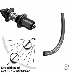 Dt-swiss 28 Zoll Hinterrad Rennrad/Gravel 470 DB 350 QR