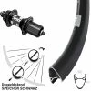 Hinterrad 28 Zoll DT Swiss 350 Road Centerlock Mit Ryde Dutch 19 Schnellspanner 1 Hinterrad 28 Zoll DT Swiss 350 Road Centerlock Mit Ryde Dutch 19 Schnellspanner -für Gravelbike Verkaufsladen 8247898