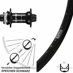 Ryde Andra 30 Vorderrad 28 Zoll Shimano HB-R7070