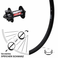 20 Zoll Ryde Andra 40 Disc Vorderrad DT Swiss 370 6-Loch Für Schnellspanner