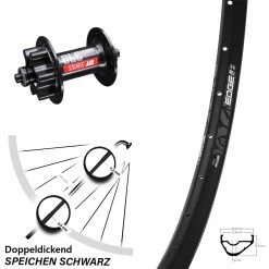 Ryde Edge M22 Vorderrad 29 Zoll Mit DT Swiss 370 Nabe