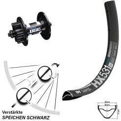 Dt-swiss 27,5 Zoll Vorderrad DT Swiss 350 Hybrid Und Felge HX 531