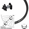 28/29 Zoll Vorderrad Ryde Andra 321 Und DT Swiss 350 Hybrid VR Nabe -für Gravelbike Verkaufsladen 8249144