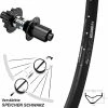 27,5 Zoll Ryde Edge M30 OS Hinterrad DT Swiss 350 Hybrid 12/142 Mm -für Gravelbike Verkaufsladen 8249184