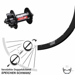 Vorderrad 29 Zoll Ryde Rival 23 Disc DT Swiss 370