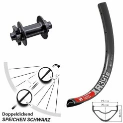 Dt-swiss Vorderrad 29 Zoll DT Swiss XR 391 Aivee MP2 Boost 15x110 Mm Steckachse