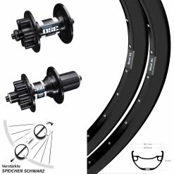 29 Zoll Laufradsatz Ryde Rival 30 DT Swiss 350 Hybrid 100/135 Mm 6-loch
