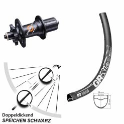 Dt-swiss 28 Zoll Hinterrad DT Swiss 350 Inklusive GR 531 Gravel Felge