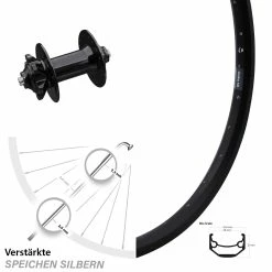 Ryde Andra 40 Disc Vorderrad 20 Zoll Mit Formula 6-Loch