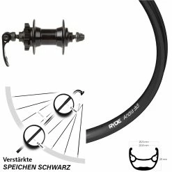 28-29 Zoll Laufrad Ryde Andra 321 Novatec Nabe 6-Loch