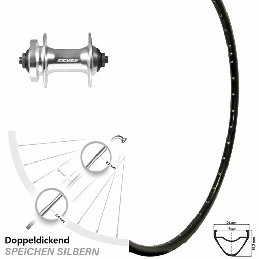 Mach1 Formula DC-61 Mach 1 ER 20 Laufrad 28 Zoll Für 6-Loch Schnellspanner 5/100 Mm -für Gravelbike Verkaufsladen 8253226