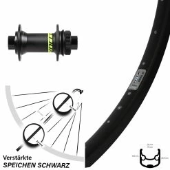 Ryde Andra 30 Disc Vorderrad 28-29 Zoll Mit Formula CL-71 Syncros 15x100 Mm