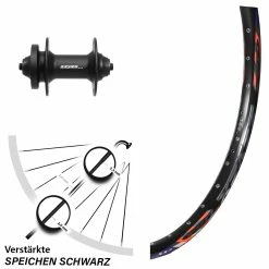 DRC ZZYZX Vorderrad 26 Zoll Mit Formula DC-21 Nabe 6-loch 5/100 Mm