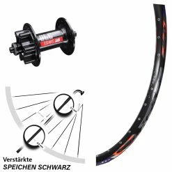 26 Zoll Vorderrad DRC ZZYZX 28-559 DT Swiss 370 VR Nabe 6-loch Schnellspanner