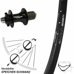 Ryde Edge M30 OS Hinterrad 27,5 Zoll Mit XLC Evo Nabe 12/142 Mm