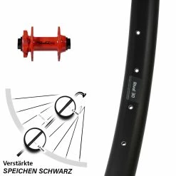 Ryde Rival 30 XLC Pro Rot Steckachse 15/100 Mm Vorderrad 29 Zoll 6-loch