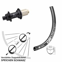 Dt-swiss DT Swiss GR 531 DB Gravel Hinterrad 28-29 Zoll KX-G Centerlock
