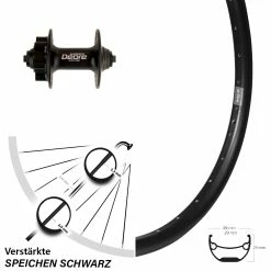 26 Zoll Laufrad Shimano Deore HB-M525 Ryde Andra 29 Für Schnellspanner