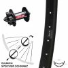 DT Swiss 370 Schnellspanner Ryde Rival 35 Disc Vorderrad 27,5+ Zoll Für 6-Loch -für Gravelbike Verkaufsladen 8255985