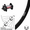 DT Swiss 370 5/100 Mm Ryde Andra 30 Disc Vorderrad 28-29 Zoll Für 6-Loch -für Gravelbike Verkaufsladen 8255986