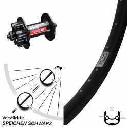 DT Swiss 370 5/100 Mm Ryde Andra 30 Disc Vorderrad 28-29 Zoll Für 6-Loch