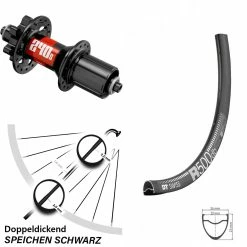 Dt-swiss 28-29 Zoll Laufrad DT Swiss R 500-240S 6-Loch