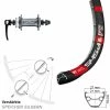 Dt-swiss Vorderrad 28 Zoll Shimano HB-M615 Centerlock DT Swiss 545 -für Gravelbike Verkaufsladen 8256658